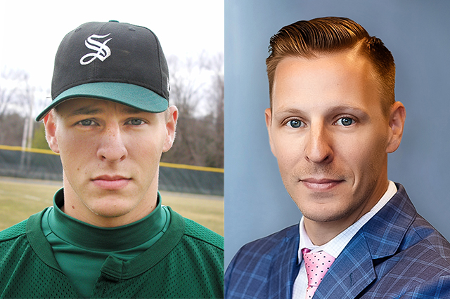 Matt Ferrari, who played baseball at Skidmore, is a successful executive today. 